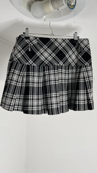 Mix Pleat Skirt M