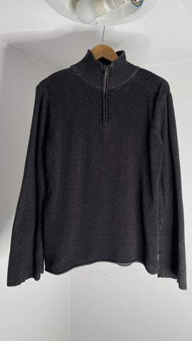 CKJ Charcoal Zip Top XL