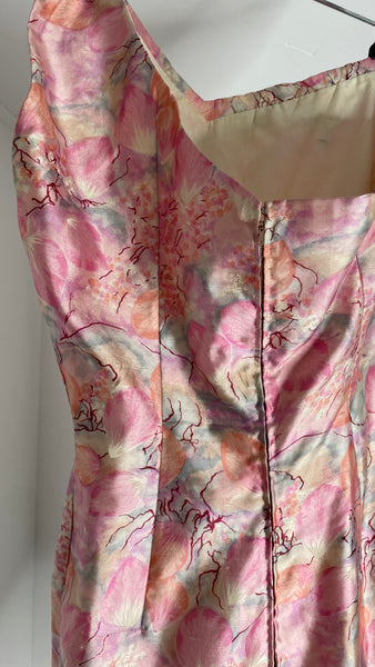 Shoulder Silk Dress S