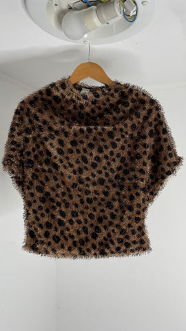 Italian Style Fur Top M