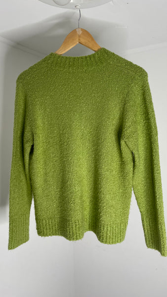 Moss Fuzz Sweater M