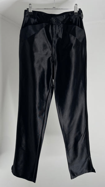 Nylon Black Pants IT44
