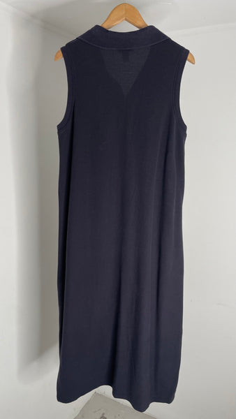 Navy Polo Dress L