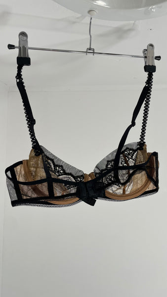 Beige Lace Bra B