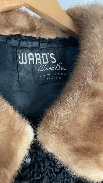 Wards Fur Coat S/M