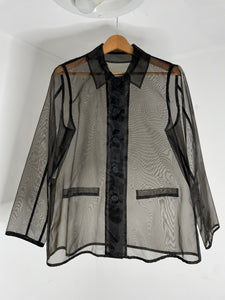 Alberta Ferretti Mesh Jacket L