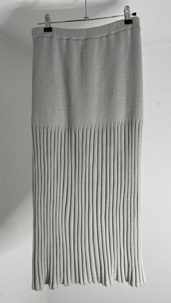 Ribbed Sweater Skirt S