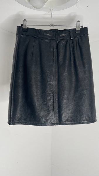 Leather Tube Skirt S