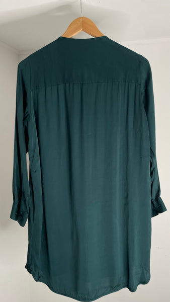 Uterqüe Teal Tunic L
