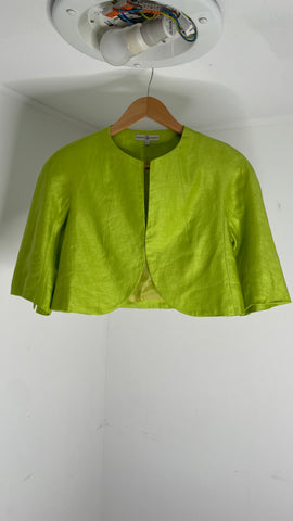 Lime Linen Bolero S/M