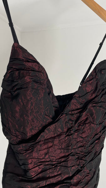 Nick Mati Aubergine Top M/L