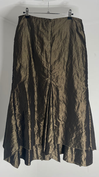 Green Bronze Skirt L