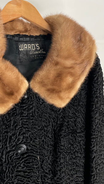 Wards Fur Coat S/M