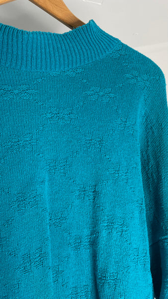 Deep Turquoise Sweater L