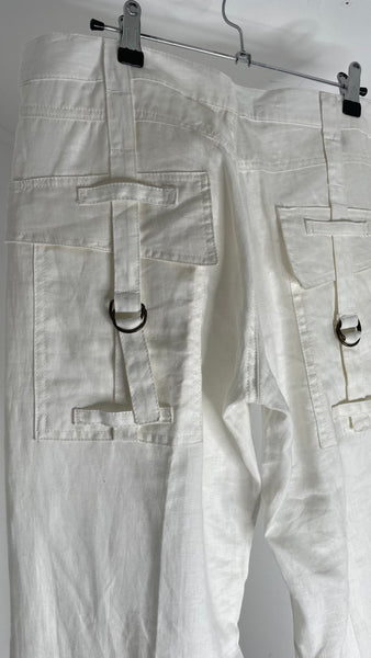 Pocket Linen Pants IT50
