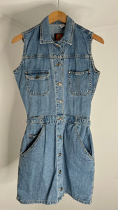 Denim Pocket Dress S