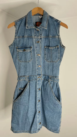 Denim Pocket Dress S