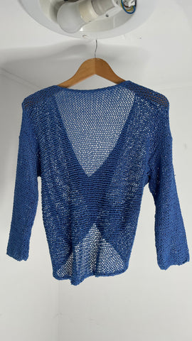 Blues Knit Top O/S