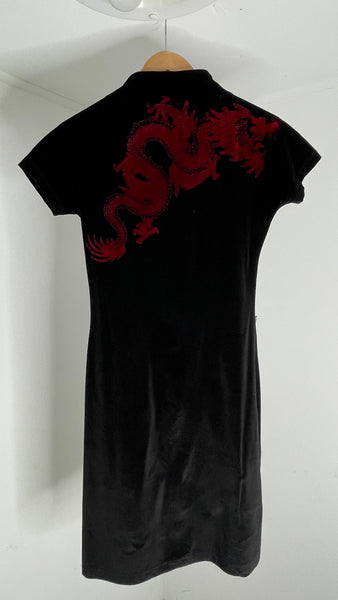 Cavalli Jeans Dragon Dress IT42
