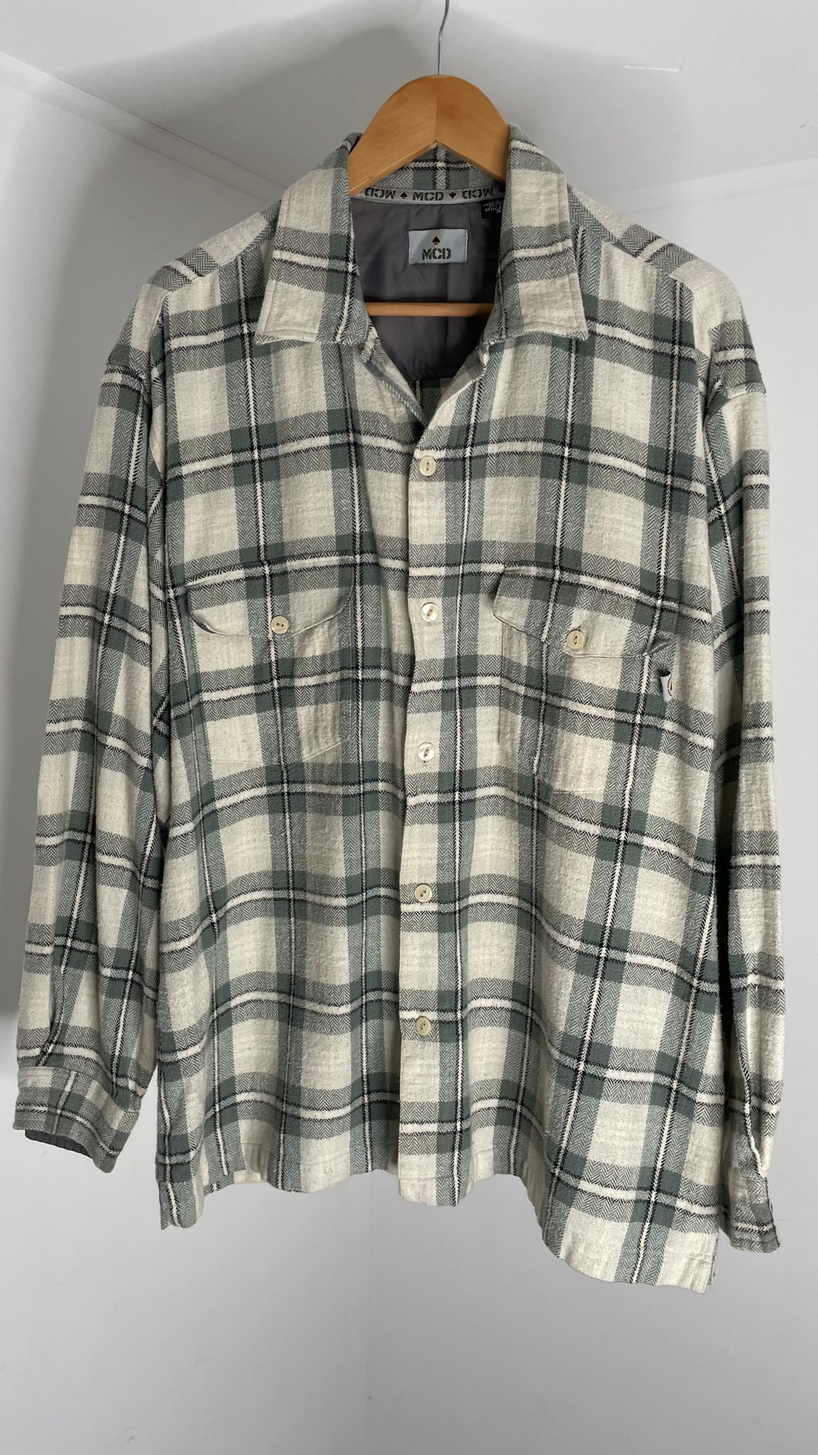 Moss Flannel XL