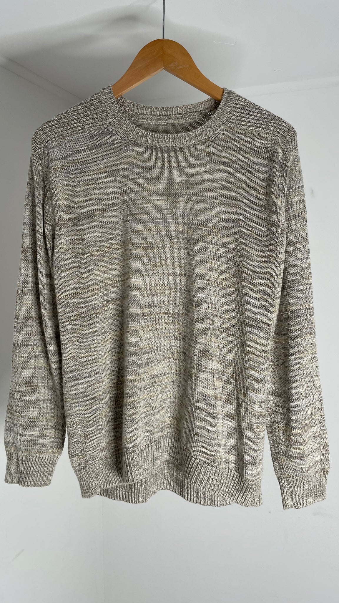 Gravel Cotton Sweater L