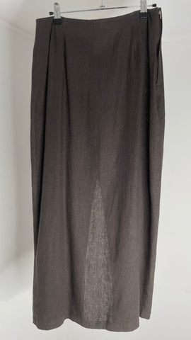 Espresso Straight Skirt M