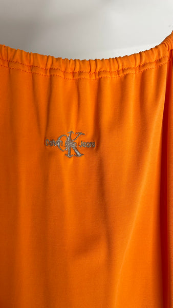 CK Orange Tank Top S