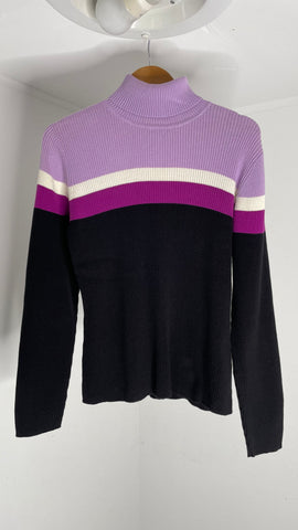 Purple Layers Turtle Top M