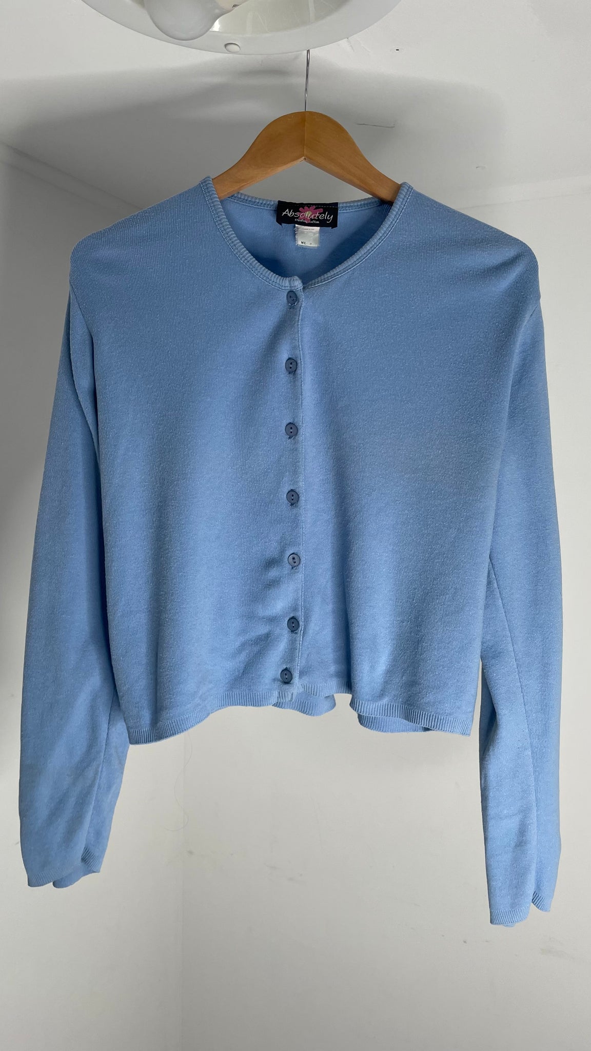 Absolutely Blue Cardigan M