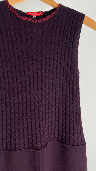 Plum Sweater Dress M