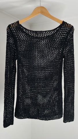 Woven Holes Top M