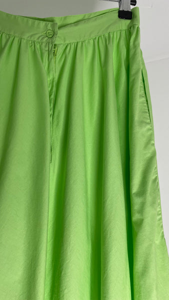 Mid Lime Skirt S