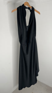 VITA Shine Halter Draped Dress