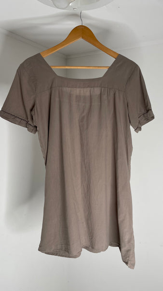 Cement Tunic Dress L