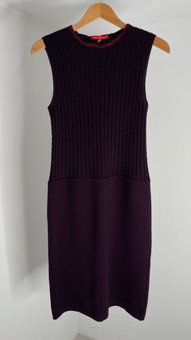 Plum Sweater Dress M