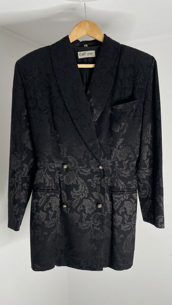 Cafe Noir Floral Blazer M