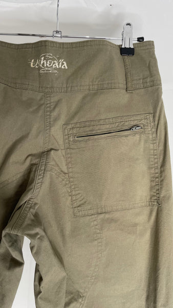 Olive Cargo Capris M