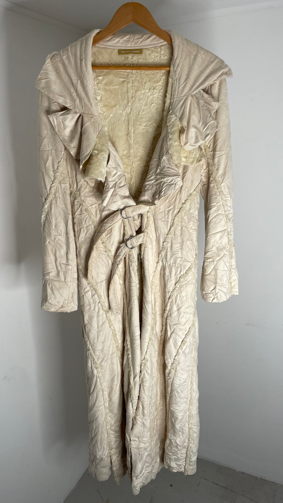 Helena Sorel Wrinkle Coat M
