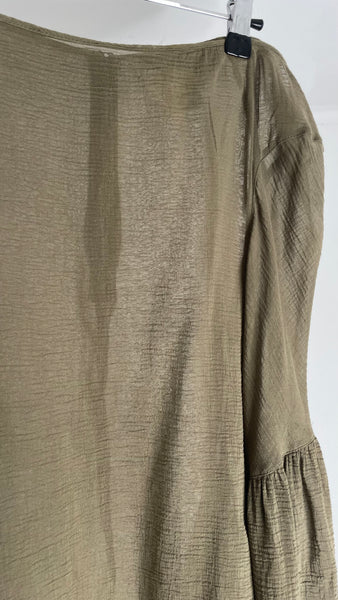 Sportmax Olive Skirt L