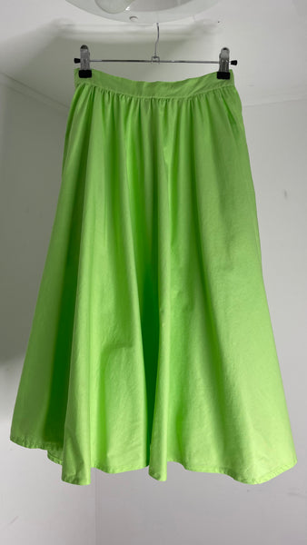 Mid Lime Skirt S