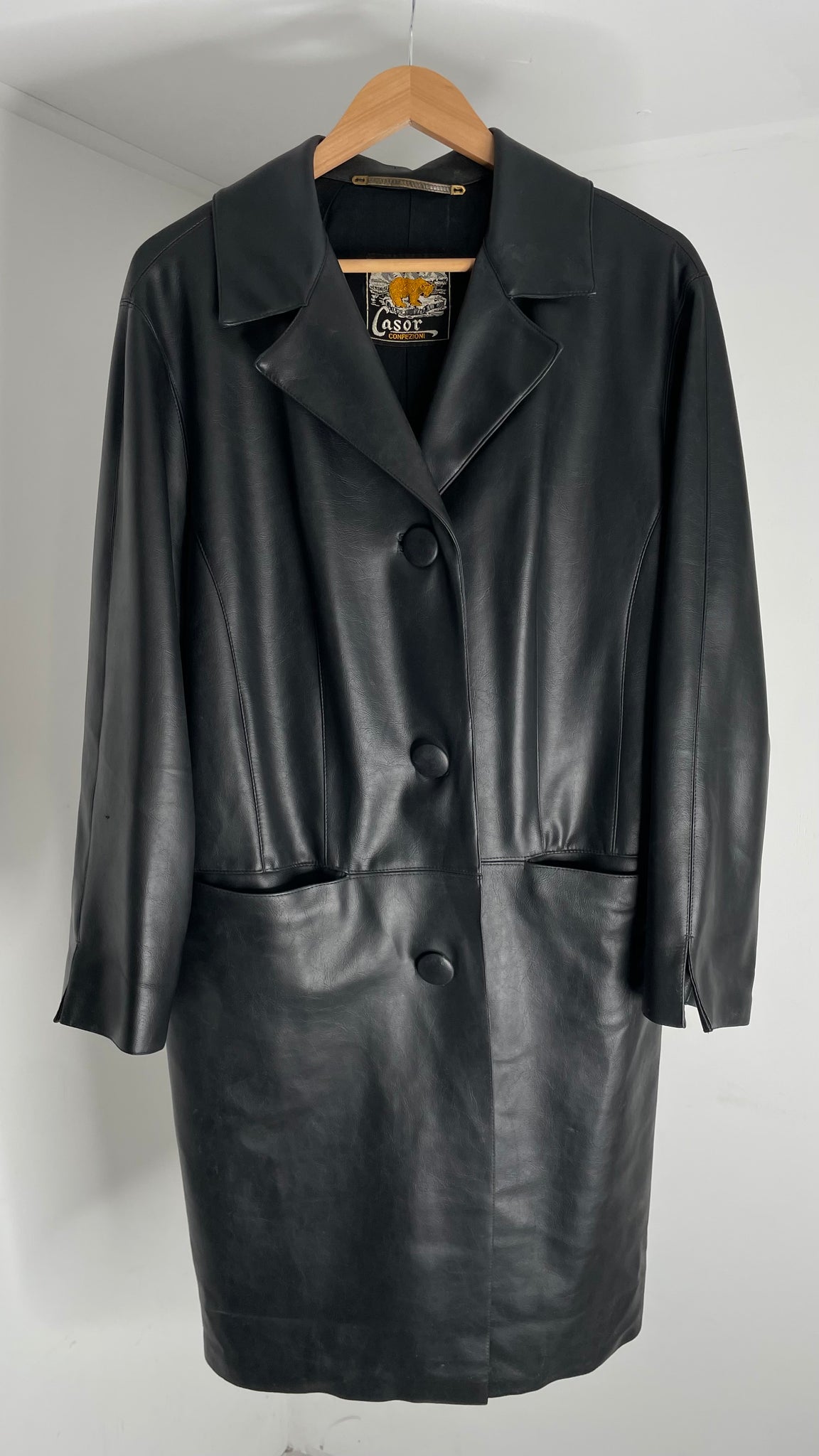Casor Leather Mid Jacket L