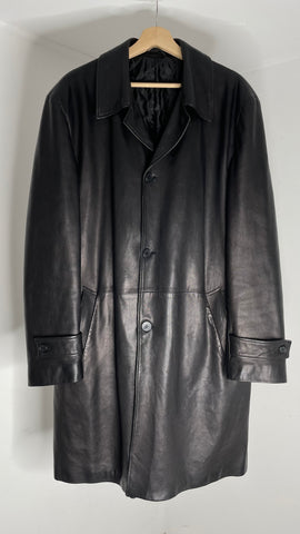 Mid Leather Jacket EU52