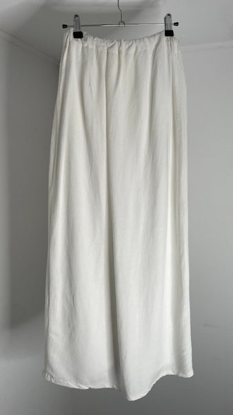 Pocket Linen Skirt M