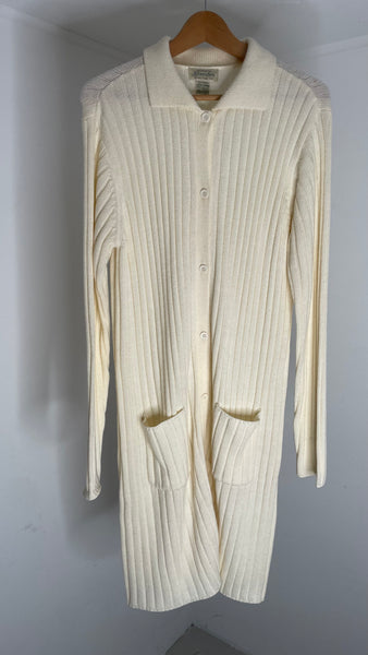 Ribbed Long Sweater XL