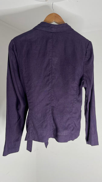 Purple Tie Top M