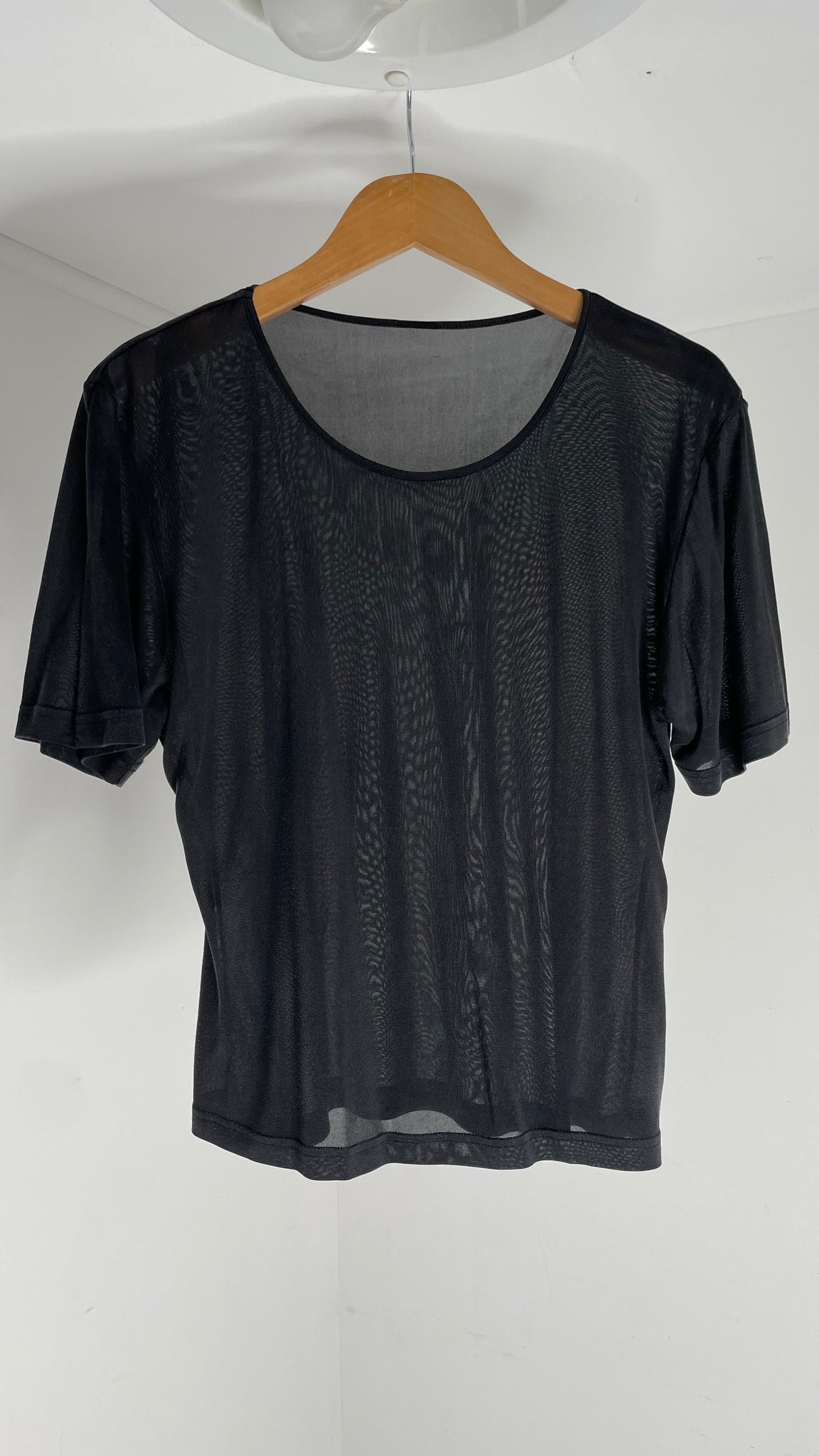 Sheer Silk Tee M