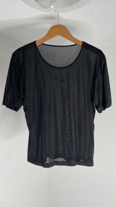 Sheer Silk Tee M