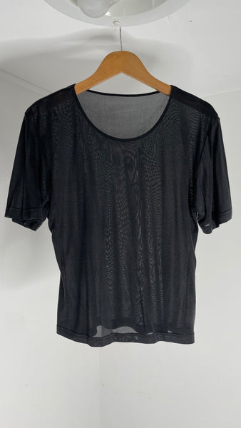 Sheer Silk Tee M