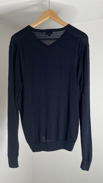 Uniqlo Navy Wool Sweater M