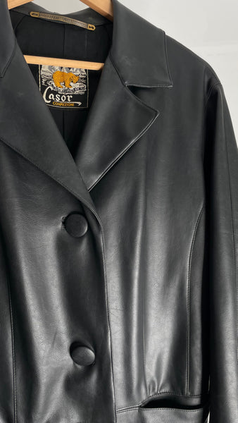 Casor Leather Mid Jacket L